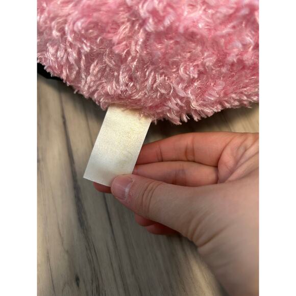 Dan Dee Caterpillar Plush Red Pink Valentines Day Love Bug Stuffed Animal ~30” - Picture 5 of 5